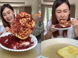 Makan Tahu Panas yang Lagi Tren di Indonesia