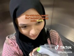 Viral Mahasiswi Malang Naik Lift Horor Diantar ke Lantai 7 yang Gelap