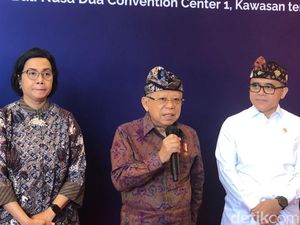 Maruf Amin Minta Sistem Peringatan Dini Letusan Gunung Marapi Diperbaiki!