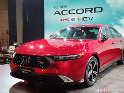Konsumsi BBM Honda Accord RS Hybrid Diklaim Tembus 25,6 km/Liter