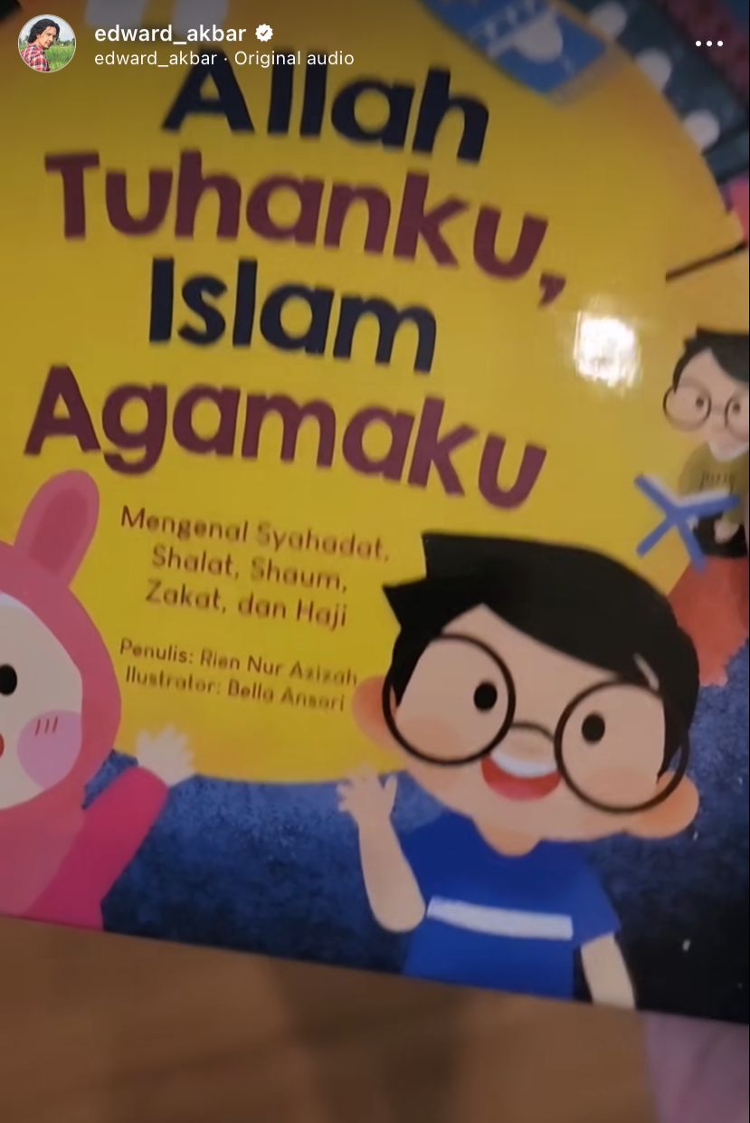 Anak Edward Akbar dan Kimberly Ryder Anak Edward Akbar dan Kimberly Ryder