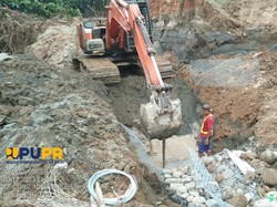 Bendungan di Mukomuko Longsor, Ratusan Hektare Sawah Tak Terairi