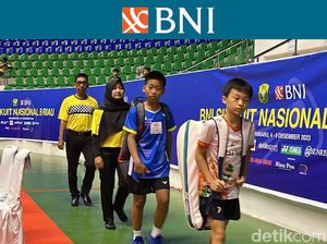 Hasil BNI Sirnas B Riau 2023: Faqih ke 8 Besar Usai Lewati Theo