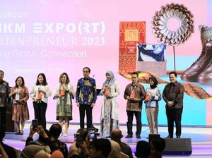 Buka UMKM EXPO(RT) BRILIANPRENEUR, Jokowi Puji BRI Majukan UMKM
