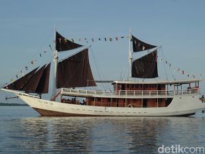 Gagahnya Kapal Pinisi Saat Berburu Keindahan di Pulau-pulau Terluar Madura Gagahnya Kapal Pinisi Saat Berburu Keindahan di Pulau-pulau Terluar Madura