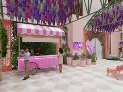 Lazada Fest 12.12 di TSM Makassar Hari Ini Ada Ganta-Bondol Jual Lemon Tea