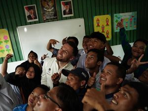Alasan Marc Klok Renovasi SLB Budi Mulia di Cililin