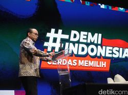Kick Off #DemiIndonesia Cerdas Memilih, Menkominfo Dorong Pemilu Damai
