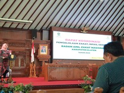 Rakor Baznas Kabupaten Klaten, Bupati Ingatkan ASN Pentingnya Bayar Zakat