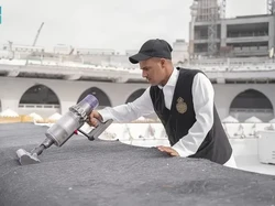 Melihat Teknologi Canggih Saudi untuk Rawat Kiswah Kabah