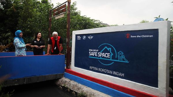 Peresmian BMW Safe Space di RPTRA Rorotan Indah