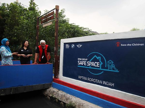 Peresmian BMW Safe Space di RPTRA Rorotan Indah