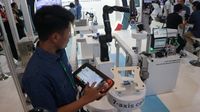 Robot Ini Ramaikan Manufacturing Indonesia 2023