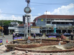 Janji Pemkot Malang Pertahankan Desain Stadsklok di Kayutangan