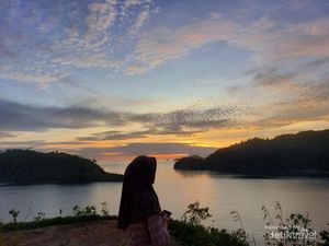 Wah, Indahnya Sunset di Puncak Mandeh
