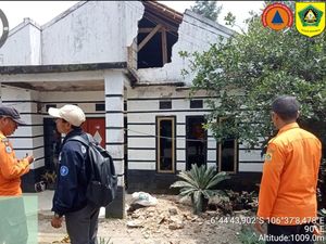 Gempa Bumi Landa Pamijahan Bogor, 14 Rumah Warga Rusak
