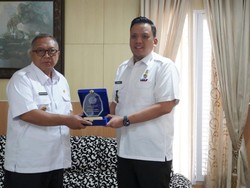 Momen Bupati Bahas Sinergitas dengan Kepala Kantor Imigrasi Sukabumi