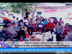 Warga Skouw Curhat Rekrutmen Bintara-Polisi Kampung, Kombes Victor Merespons Warga Skouw Curhat Rekrutmen Bintara-Polisi Kampung, Kombes Victor Merespons