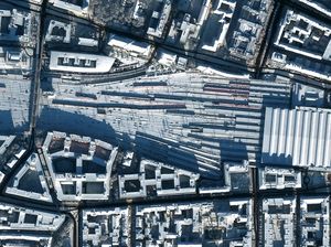 Potret Munich Memutih Akibat Salju