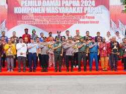 Panglima TNI-Kapolri Deklarasi Pemilu Damai Bareng Elemen Warga di Papua