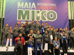 Indonesia Juara Umum Lomba Karate Internasional di Portugal, Berkat 17 Anak Ini