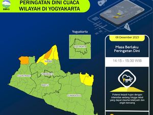 Waspada Dab! Potensi Petir dan Angin Kencang di Kulon Progo-Sleman Siang Ini Waspada Dab! Potensi Petir dan Angin Kencang di Kulon Progo-Sleman Siang Ini