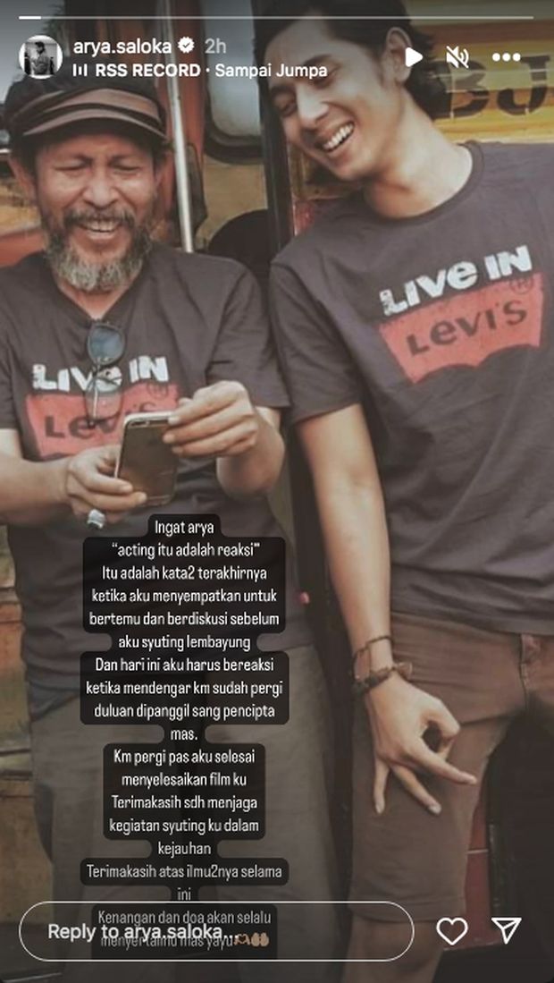 Ucapan duka untuk Yayu Unru Ucapan duka untuk Yayu Unru dari para aktor Indonesia.