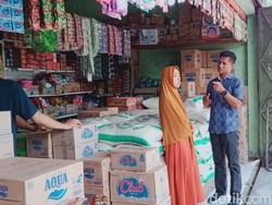 Maling Santuy Ini Gondol Satu Kuintal Beras Motoran di Siang Hari