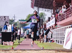 Hari Pertama Kejuaraan Atletik Pelajar di Jawa Timur Tuntas