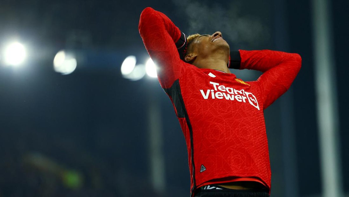 Marcus Rashford dihukum larangan mengendarai mobil. (Foto: REUTERS/MOLLY DARLINGTON)