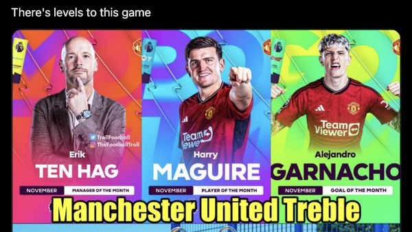 Ragam Meme MU Treble di Bulan November