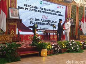 Pesan Agus Fatoni untuk Pj Bupati Lahat: Tak Boleh Lagi Belajar, Langsung Bekerja Pesan Agus Fatoni untuk Pj Bupati Lahat: Tak Boleh Lagi Belajar, Langsung Bekerja