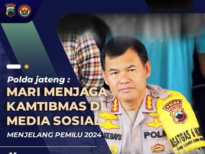 Polda Jateng Imbau Tak Posting Konten Meresahkan-Picu Konflik Jelang Pemilu