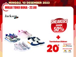 Sandal dan Sepatu Diskon Besar-besaran di Transmart Full Day Sale