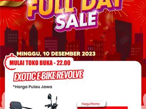 Ada Diskon Rp 2,1 Juta untuk Sepeda Listrik di Transmart Full Day