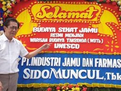 Budaya Sehat Jamu Diakui UNESCO, Sido Muncul Harap Aksi Berbagai Pihak