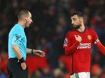 Bruno Fernandes Dipastikan Absen di Laga Liverpool Vs MU