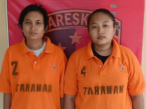 Curi Motor Modus Jual Bakso, 2 Wanita di Sergai Diamankan Korbannya