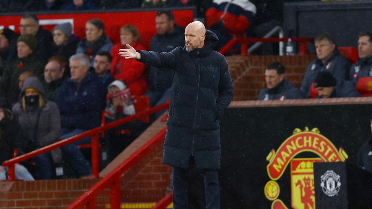 Manajer MU, Erik ten Hag. Foto: REUTERS/MOLLY DARLINGTON