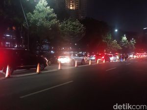 Perayaan Natal Gereja Tiberias Selesai, Lalu Lintas di Sekitar GBK Macet
