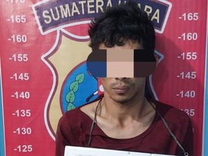 Curi 10 Hp-Ribuan Voucher di Toko Ponsel, Pria di Tebing Tinggi Ditangkap