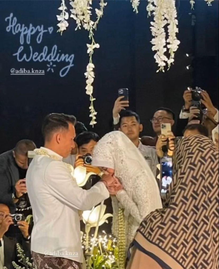 Penikahan Abidzar Khanza dan Egy Maulana Vikri