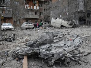 Penampakan Rudal Korut yang Diduga Dipakai Rusia untuk Serang Kharkiv