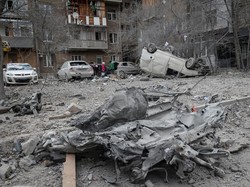 Penampakan Rudal Korut yang Diduga Dipakai Rusia untuk Serang Kharkiv