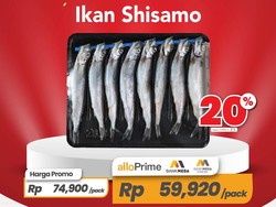 Bikin Ikan Shisamo Goreng yang Garing, Harganya Lagi Diskon di Transmart!