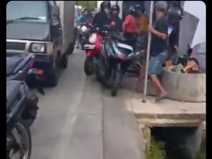 Viral Video Remaja Hendak Bacok Orang di Ringroad Kasihan Dibekuk