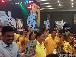 Airlangga hingga Bobby Joget Gemoy di Rapimda III Golkar Sumut