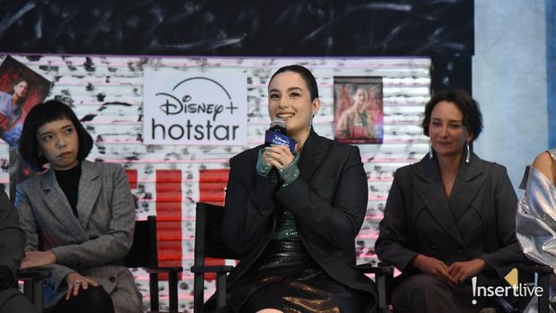 Chelsea Islan di Konferensi Pers serial TIRA