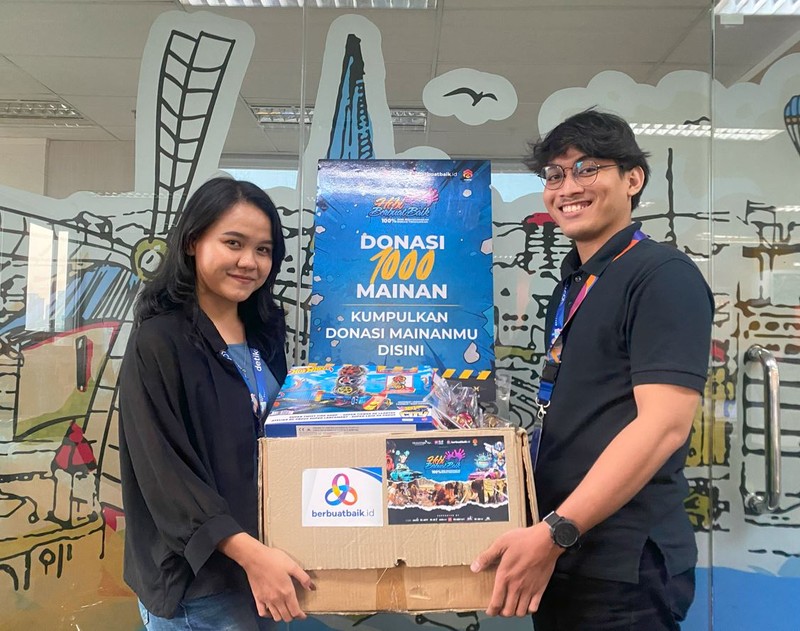 Ratusan Donasi Mainan Terkumpul di Event Hobi Berbuat Baik