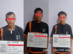 3 Bandit di Labuhanbatu Ditangkap, Rampas Motor Sambil Todongkan Pistol Korek Api